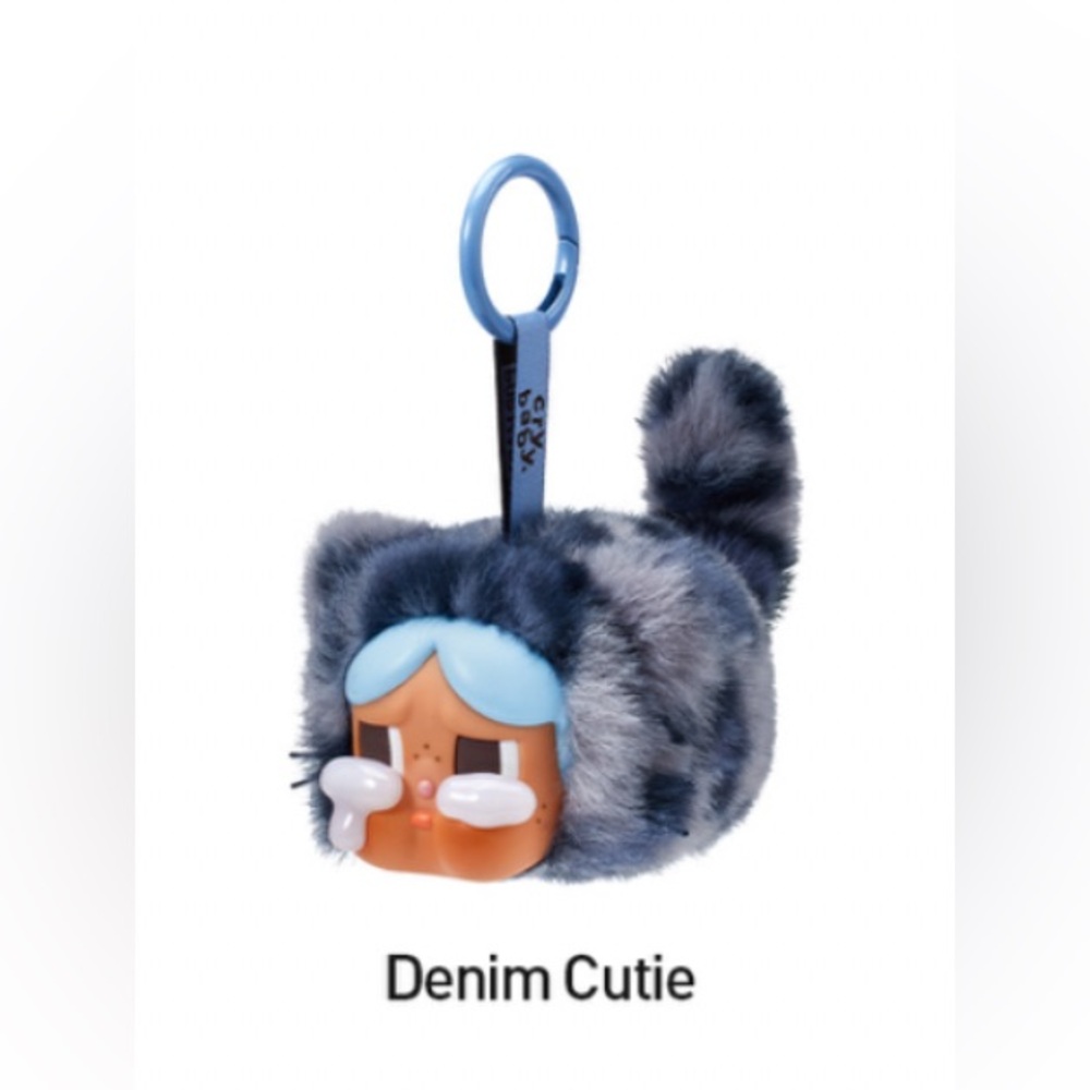 NWT Pop Mart cry baby ‘Wild But Cutie’ Denim Cutie